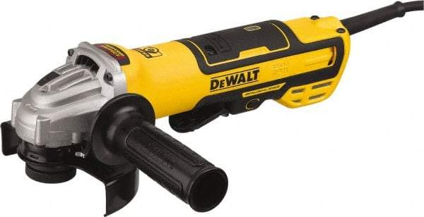 DeWALT - 5" Wheel Diam, 10,500 RPM, Corded Angle & Disc Grinder - 5/8-11 Spindle, 13 Amps - All Tool & Supply