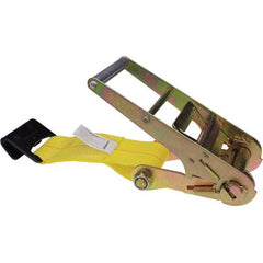 US Cargo Control - Slings & Tiedowns (Load-Rated) Type: Ratchet Tie Down Width (Inch): 4 - All Tool & Supply