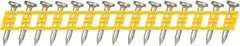 DeWALT - 13 Gauge 0.102" Shank Diam 3/4" Long Concrete Nails for Power Nailers - Steel, Zinc Finish, Smooth Shank, Angled Stick Plastic Collation, Round Head - All Tool & Supply