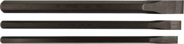 Mayhew - 3 Piece Cold Chisel Set - Sizes Included 3/4 to 1" - All Tool & Supply