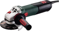 Metabo - 5" Wheel Diam, 11,000 RPM, Corded Angle & Disc Grinder - 5/8-11 Spindle, 13.5 Amps - All Tool & Supply