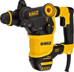 DeWALT - 120 Volt 1" SDS Plus Chuck Electric Rotary Hammer - 0 to 5,200 BPM, 0 to 1,150 RPM, Reversible - All Tool & Supply