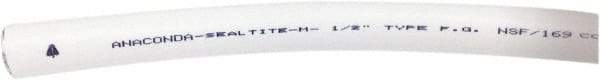 Anaconda Sealtite - 3/8" Trade Size, 100' Long, Flexible Liquidtight Conduit - Food Grade PVC & Galvanized Steel, 9.525mm ID - All Tool & Supply