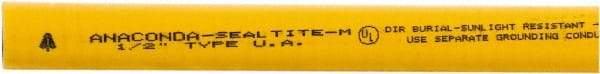 Anaconda Sealtite - 3/4" Trade Size, 1,000' Long, Flexible Liquidtight Conduit - Galvanized Steel & PVC, 19.05mm ID - All Tool & Supply