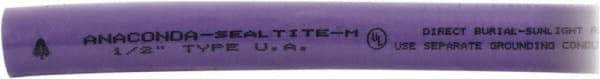 Anaconda Sealtite - 3/4" Trade Size, 1,000' Long, Flexible Liquidtight Conduit - Galvanized Steel & PVC, 19.05mm ID - All Tool & Supply