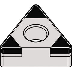 Kennametal - TNGA333 MT Grade KBH10 CBN Turning Insert - 60° Triangle, 3/8" Inscr Circle, 3/16" Thick, 3/64" Corner Radius - All Tool & Supply