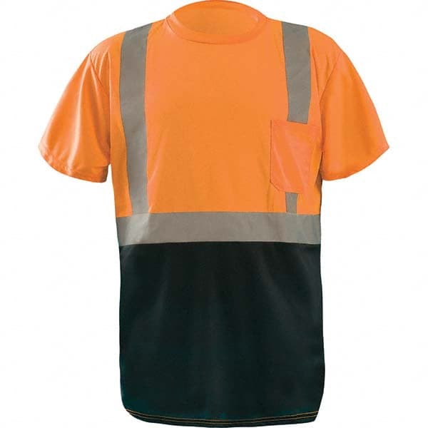 OccuNomix - Size 5XL Hi-Vis Orange & Black High Visibility Short Sleeve T-Shirt - All Tool & Supply