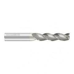 5/8 Dia. x 6 Overall Length 3-Flute Square End Solid Carbide SE End Mill-Round Shank-Center Cut-FC5 - All Tool & Supply