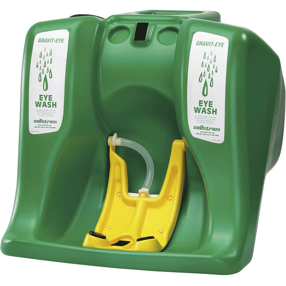 Sellstrom - Portable Eye Wash Stations Type: Gravit-Eye Capacity (Gal.): 16.000 - All Tool & Supply