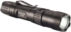 Pelican Products, Inc. - LED Bulb, 695 Lumens, Industrial/Tactical Flashlight - Black Aluminum Body, 1 3.7V Lithium-Ion Battery Included - All Tool & Supply