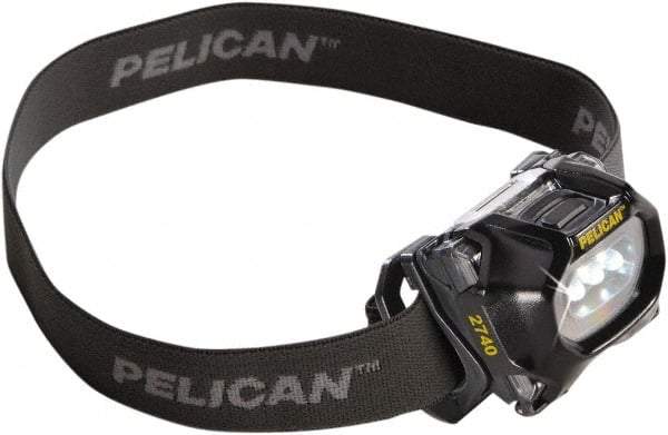 Pelican Products, Inc. - LED Bulb, 66 Lumens, Hands-free Flashlight - Black Polycarbonate Body, 3 AAA Alkaline Batteries Included - All Tool & Supply