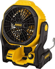 DeWALT - 7" Blade, 500 Max CFM, Cordless Fan - 4 Amps, 20 Volts, 3 Speed - All Tool & Supply