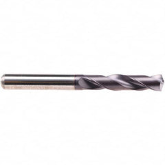 Emuge - #28 140° Spiral Flute Solid Carbide Screw Machine Drill Bit - All Tool & Supply