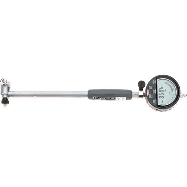 SPI - 50mm, 150mm Deep, Electronic Bore Gage - Up to 0.018mm Accuracy, 0.002mm Resolution, Data Output, Includes Indicator - All Tool & Supply