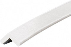 PRO-SAFE - 39" Long, Polyurethane Foam Type E Corner Guard - White, 1" High x 2" Wide Side - All Tool & Supply