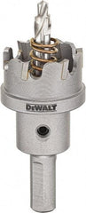 DeWALT - 1-3/4" Diam, 1/4" Cutting Depth, Hole Saw - Carbide-Tipped Saw, Toothed Edge - All Tool & Supply