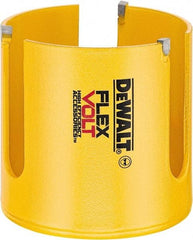 DeWALT - 2-9/16" Diam, 2" Cutting Depth, Hole Saw - Carbide-Tipped Saw, Toothed Edge - All Tool & Supply