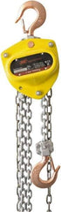 Ingersoll-Rand - 4,400 Lb Lifting Capacity, 10' Lift Height, Hand Hoist - Made from Chain, 79.4 Lb Avg Pull to Lift Rated Load, 1 Chain - All Tool & Supply