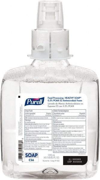 PURELL - 1,200 mL Bottle Foam Soap - Antibacterial, Clear, Fragrance Free Scent - All Tool & Supply