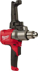 Milwaukee Tool - 18 Volt 1/2" Chuck Pistol Grip Handle Cordless Drill - 0-550 RPM, Keyed Chuck, Reversible, Lithium-Ion Batteries Not Included - All Tool & Supply