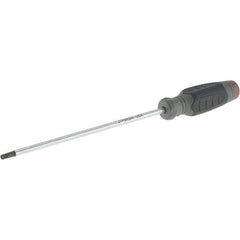 Proto - T30 Torx Driver - 8" Blade Length, 12-1/2" OAL, Standard Handle - All Tool & Supply