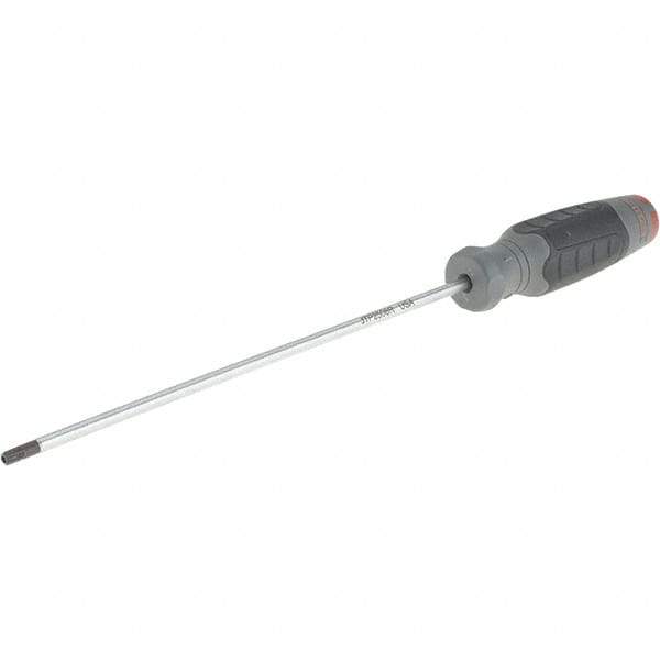 Proto - T25 Torx Driver - 8" Blade Length, 12-1/4" OAL, Standard Handle - All Tool & Supply