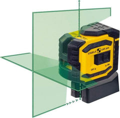 Stabila - 4 Beam 60' Max Range Cross Line & Plumb Points - Green Beam, 3/32" at 30' Accuracy, 1828.8mm Long, Battery Included - All Tool & Supply