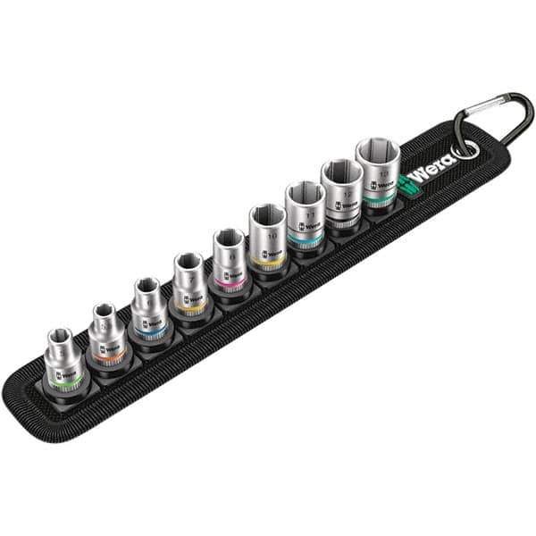 Wera - Socket Sets Measurement Type: Metric Drive Size: 1/4 - All Tool & Supply