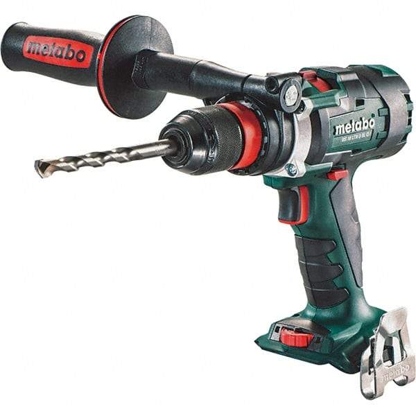 Metabo - 18 Volt 1/2" Chuck Pistol Grip Handle Cordless Drill - 0-500 & 0-2050 & 3800 RPM, Keyless Chuck, Reversible, Lithium-Ion Batteries Not Included - All Tool & Supply