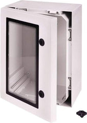 Fibox - Polycarbonate Standard Enclosure Hinge Cover - NEMA 4, 4X, 8.27" Wide x 15.75" High x 19.69" Deep, Impact Resistant - All Tool & Supply