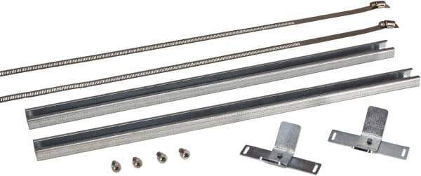 Fibox - Electrical Enclosure Stainless Steel Pole Mounting Kit - For Use with ARCA IEC - All Tool & Supply