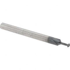 Accupro - 5/64° 5/64" Cut Diam, 0.039" Cut Width, 1/8" Shank, Solid Carbide Double-Angle Cutter - All Tool & Supply