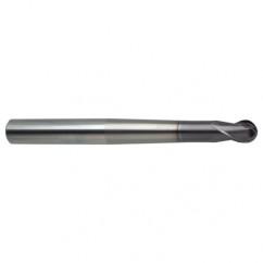 10mm Dia. - 120mm OAL 2 FL 30 Helix Firex Carbide Ball Nose End Mill - All Tool & Supply