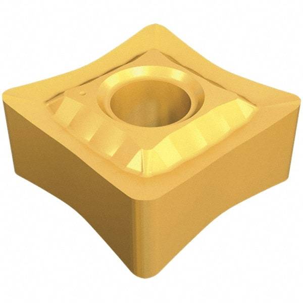 Iscar - QNMG432 PP Grade IC830 Carbide Turning Insert - TiAlN/AlTiN/TiN Finish, 80° Square, 12.7mm Inscr Circle, 4.76mm Thick, 0.8mm Corner Radius - All Tool & Supply