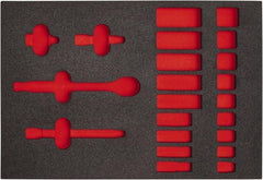 Proto - Tool Box Case & Cabinet Inserts Type: Foam Insert For Use With: J52134HTC - All Tool & Supply