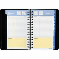 AT-A-GLANCE - 377 Sheet, 4-7/8 x 8", Weekly/Monthly Appointment Book - Black - All Tool & Supply