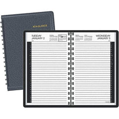 AT-A-GLANCE - 365 Sheet, 4-7/8 x 8", Appointment Book - Black & White - All Tool & Supply