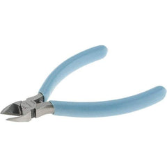 Xcelite - 4" OAL, 20 AWG Capacity, Flush Wire Cutter - 15/32" Jaw Length, Tapered Head - All Tool & Supply