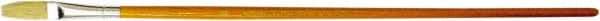 Premier Paint Roller - #6 Sable Artist's Paint Brush - 1/2" Wide, 1/4" Bristle Length, 8-1/4" Wood Handle - All Tool & Supply