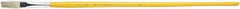 Premier Paint Roller - #3 Bristle Artist's Paint Brush - 1/4" Wide, 1-1/2" Bristle Length, 8-1/4" Wood Handle - All Tool & Supply