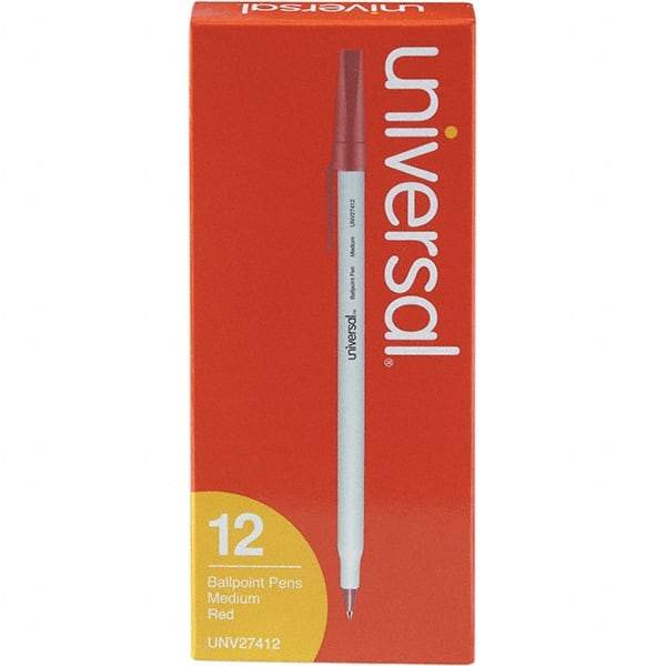 UNIVERSAL - 1mm Ball Point Pen - Red - All Tool & Supply