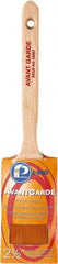 Premier Paint Roller - 2-1/2" Oval Polyester Sash Brush - 3" Bristle Length, 7-1/2" Wood Sash Handle - All Tool & Supply