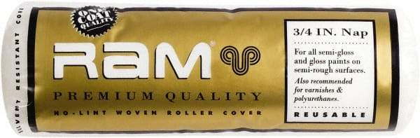 Premier Paint Roller - 3/4" Nap, 9" Wide Paint Roller Cover - Rough Texture, Polyester - All Tool & Supply