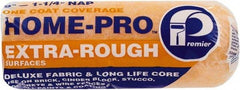 Premier Paint Roller - 1-1/4" Nap, 9" Wide Paint Roller Cover - Extra-Rough Texture, Polyester - All Tool & Supply