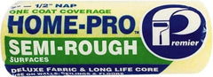 Premier Paint Roller - 1/2" Nap, 7" Wide Paint Roller Cover - Semi-Rough Texture, Polyester - All Tool & Supply