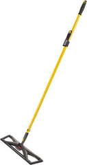 Rubbermaid - 57" Long x 5-1/2" Wide Dust Mop Frame - Black, Hook & Loop - All Tool & Supply