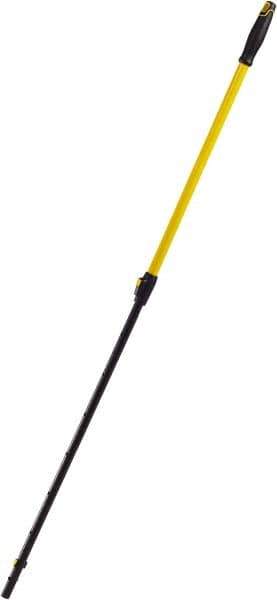 Rubbermaid - 36 to 60" Standard Metal Quick Connect Mop Handle - 1-3/4" Handle Diam, Plastic Connector, Use with All-In-One Floor Cleaning Tools - All Tool & Supply