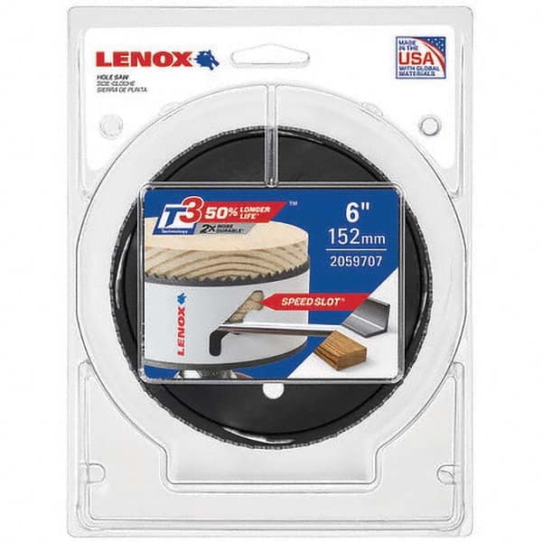 Lenox - Hole Saws Saw Diameter (mm): 1.50 Saw Diameter (Inch): 6 - All Tool & Supply