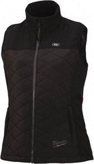 Milwaukee Tool - Size L Heated Vest - Black, Polyester, Zipper Closure, 37 to 39" Chest - All Tool & Supply