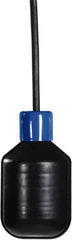 Made in USA - 13 Max psi, 140°F Max, Liquid Level Float - Chlorinated Polyethylene Stem, N.O. Switch Logic - All Tool & Supply